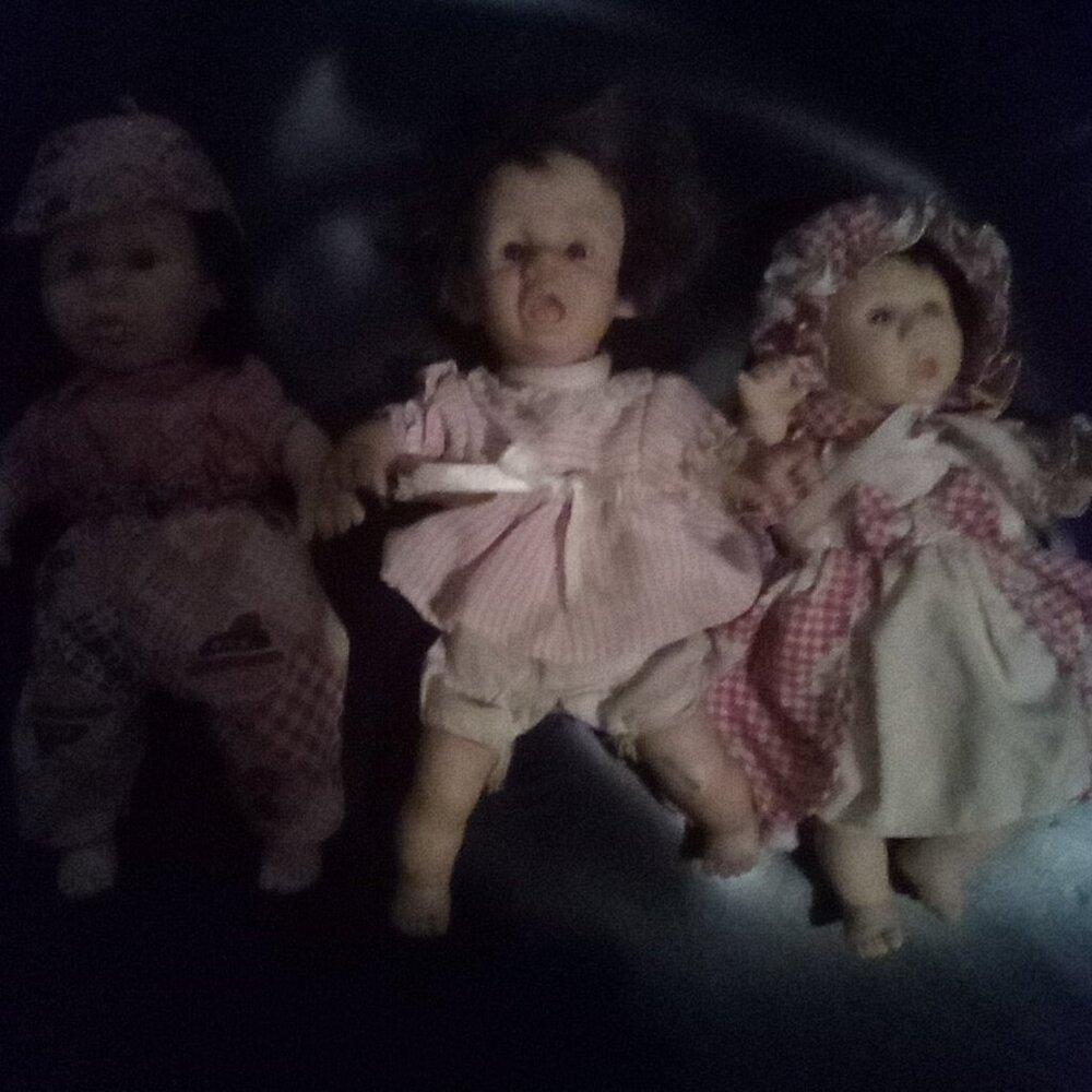 Bundle of 3 GI-GO Pellet bag Dolls